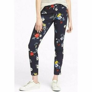 NWOT Banana Republic Sloan Floral Skinny Pants